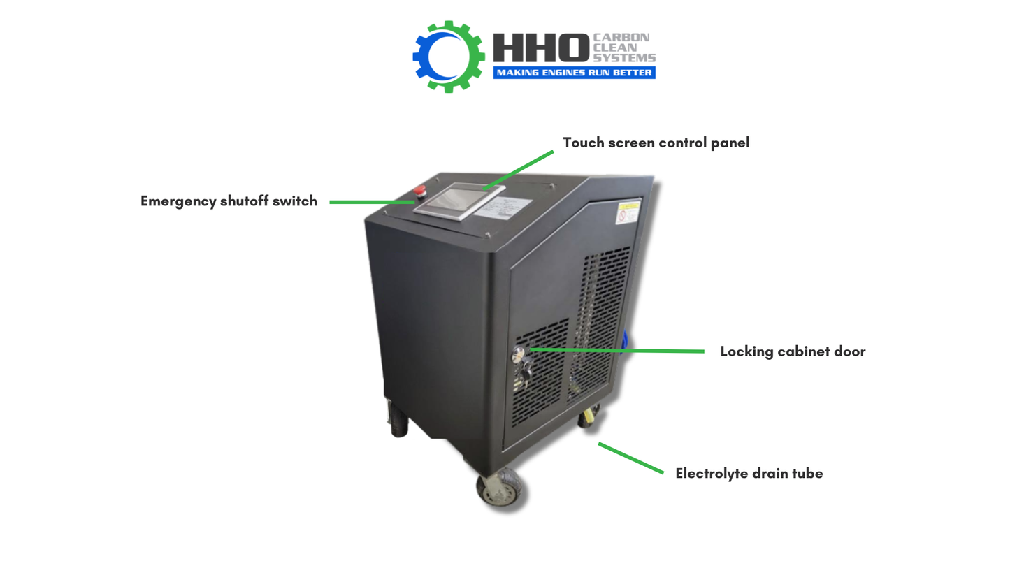 HHO 600 - Hydrogen Carbon Cleaning Machine