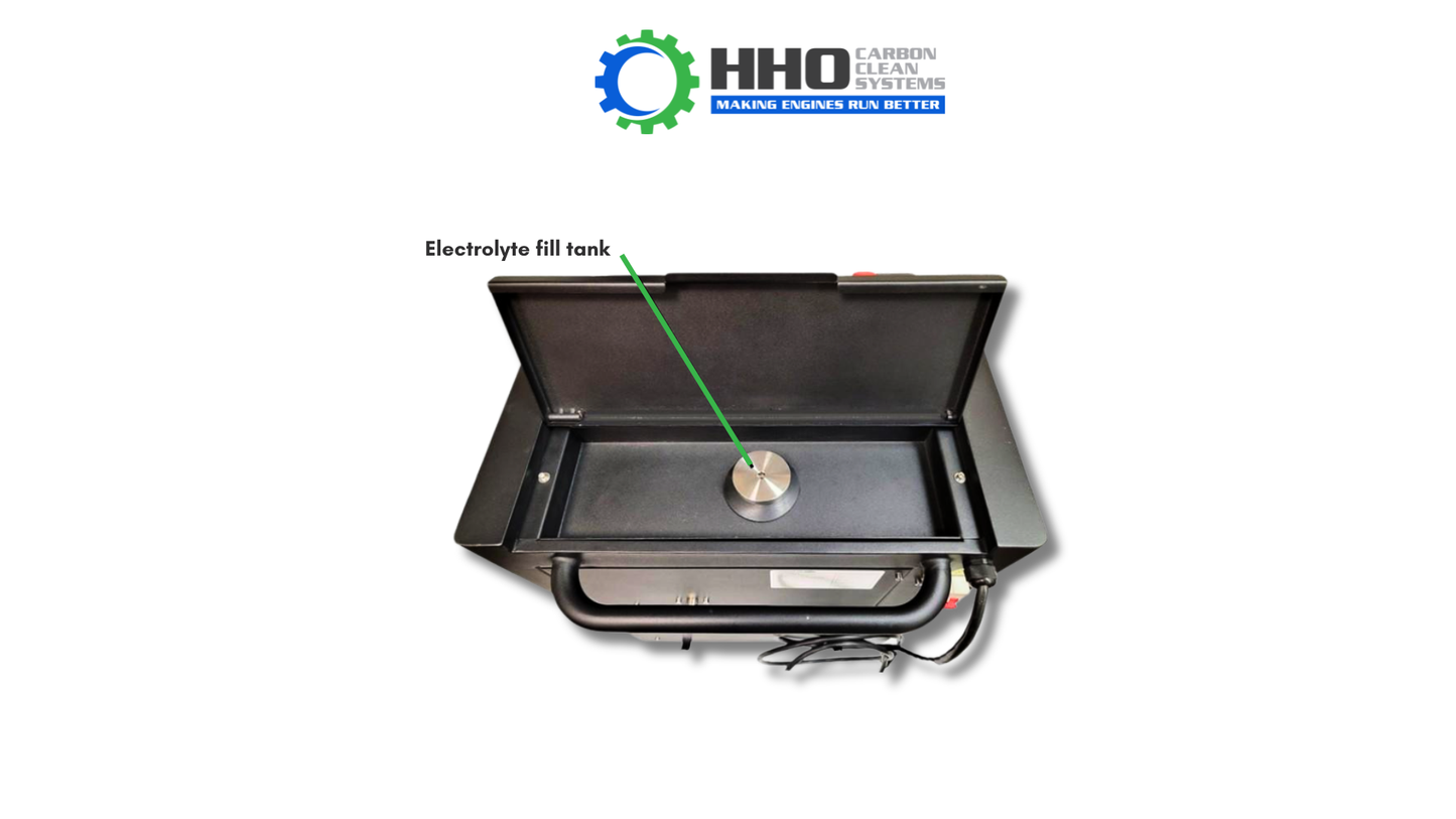 HHO 600 - Hydrogen Carbon Cleaning Machine