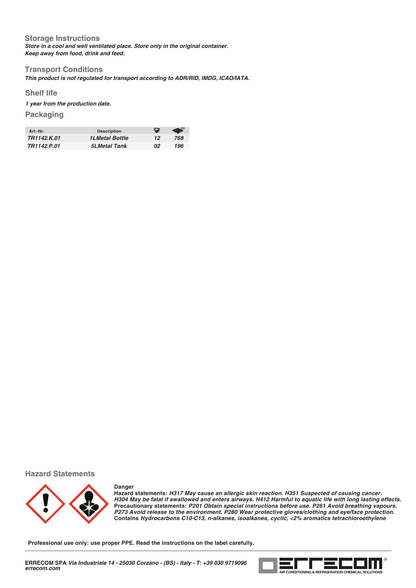 ERRECOM Alpha Flush